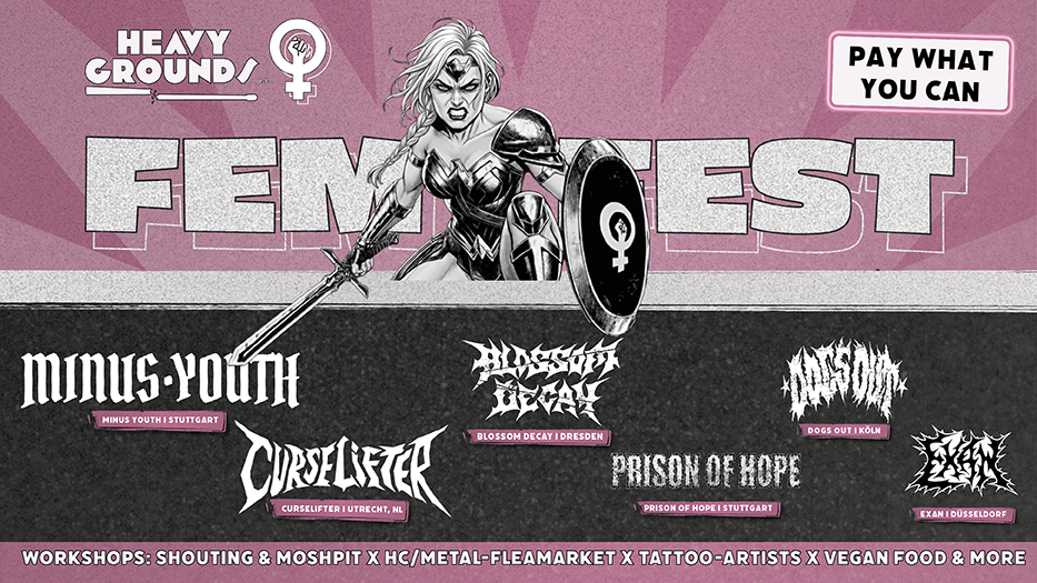 Heavy Grounds Fem Fest Aschaffenburg Hardcore Metal Konzert